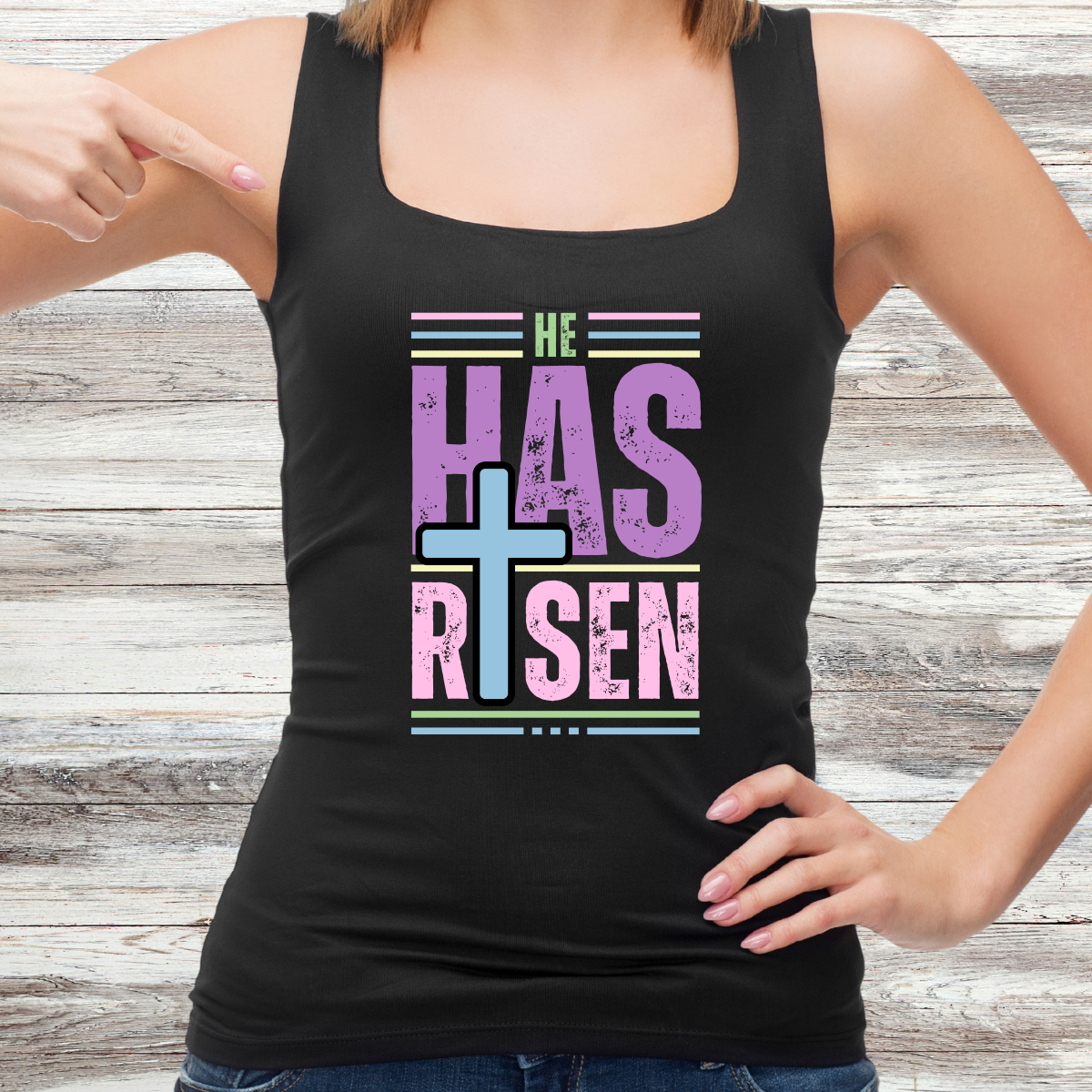 He Has Risen Shirt/Tank